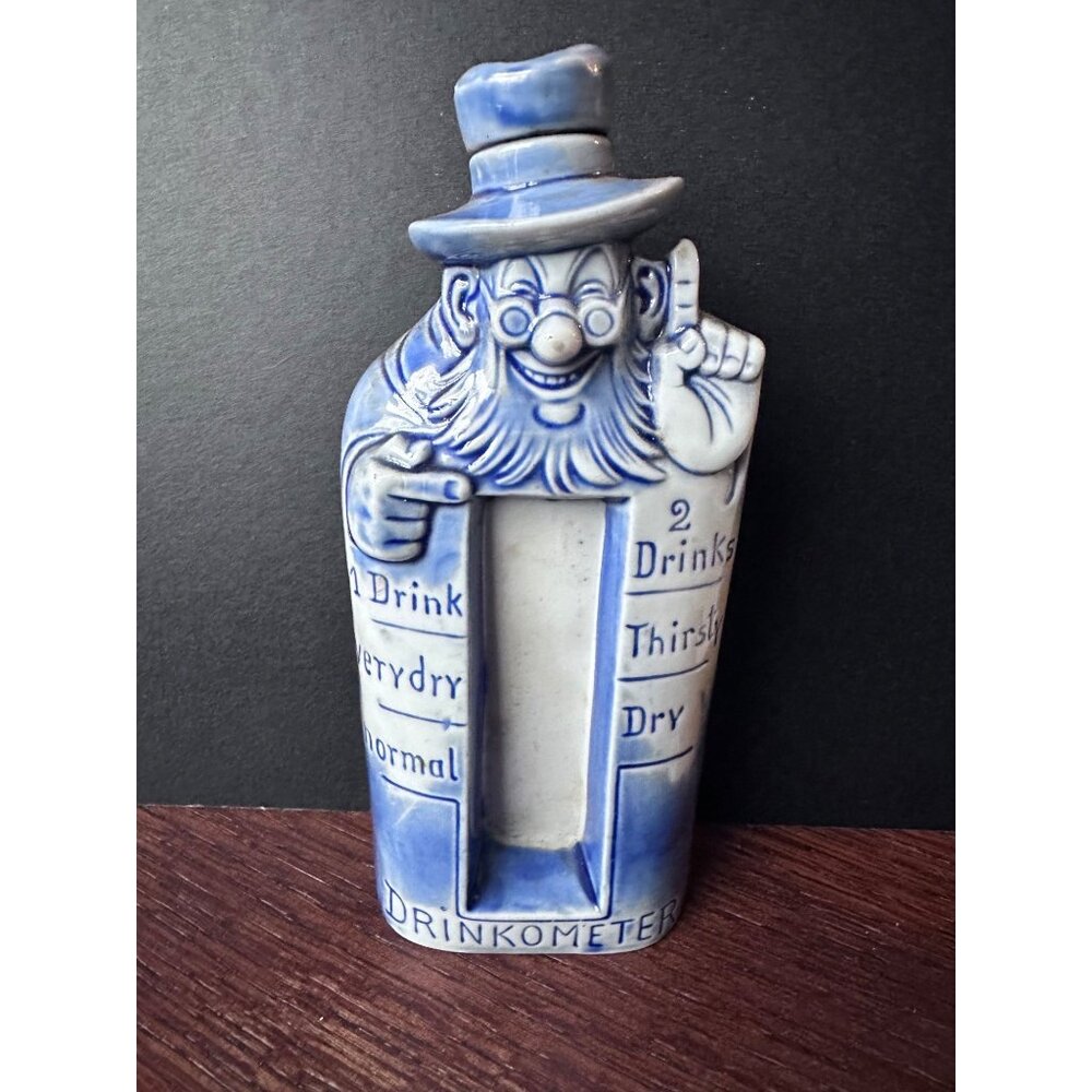 Shafer‎ & Vator Ceramic Drinkometer  Blue & White